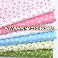 Wholesale 100% Cotton flower print bedsheet fabric/Printed fabric for making bed sheet